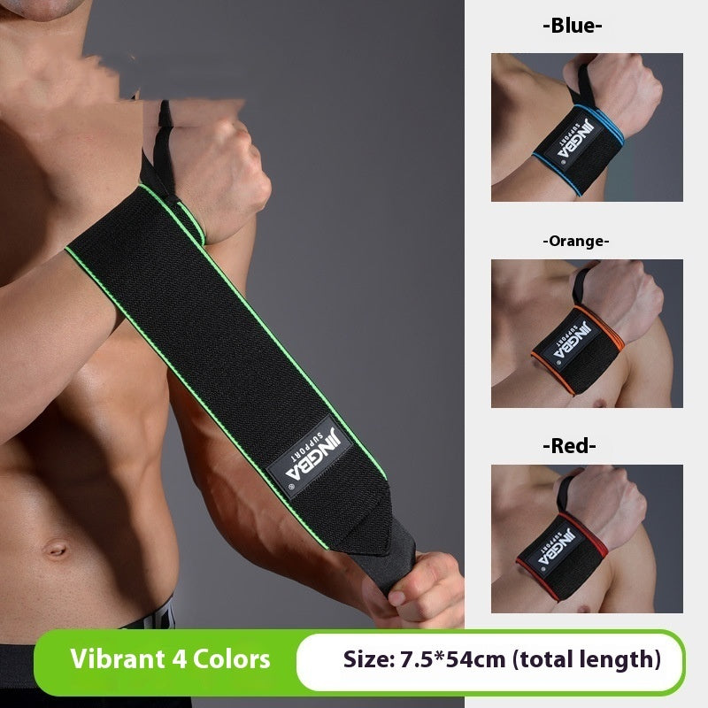 Protective wrist wraps for push-ups and bar exercises
