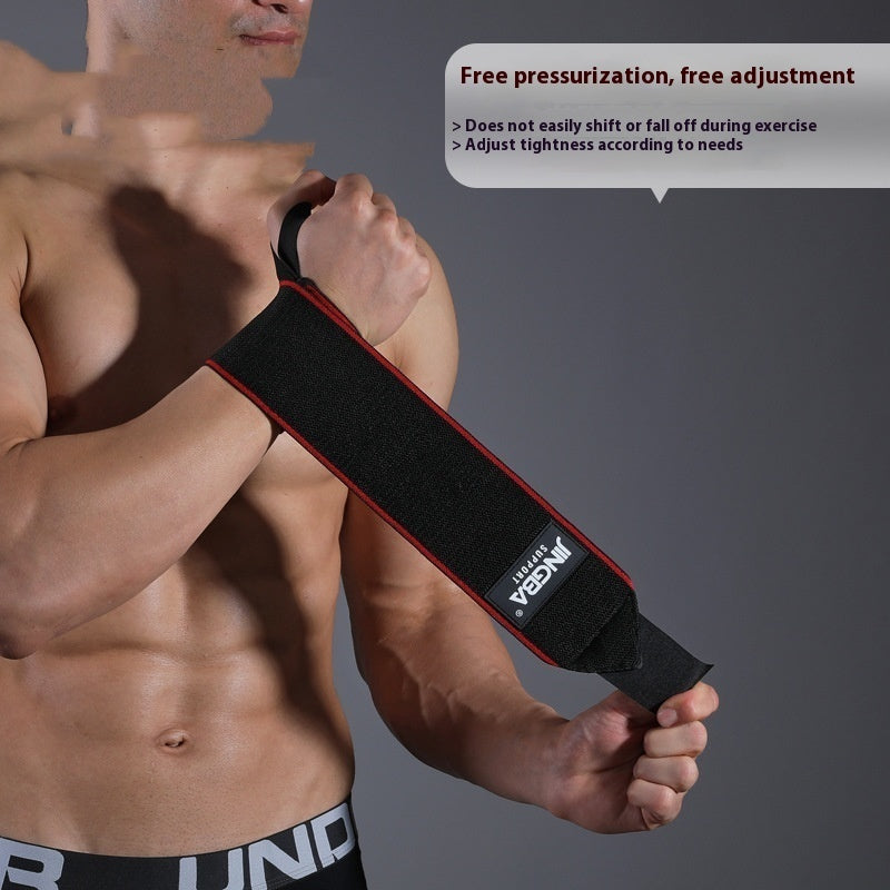 Protective wrist wraps for push-ups and bar exercises