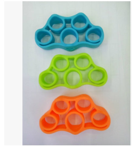 Silicone finger trainer