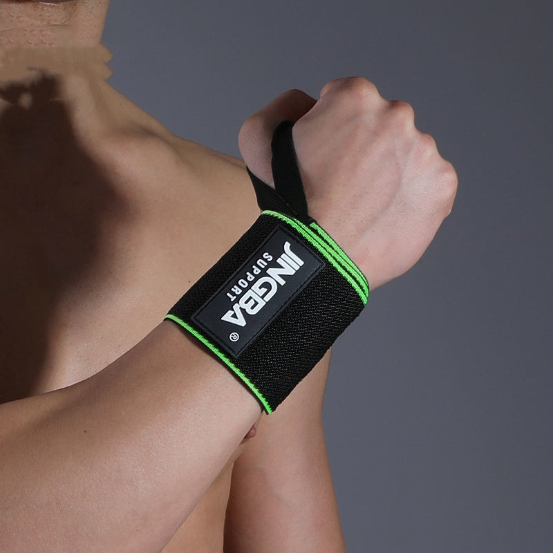 Protective wrist wraps for push-ups and bar exercises