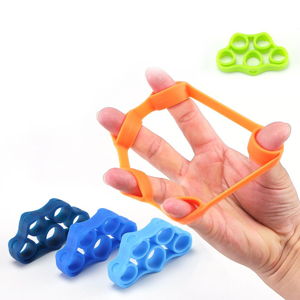 Silicone finger trainer