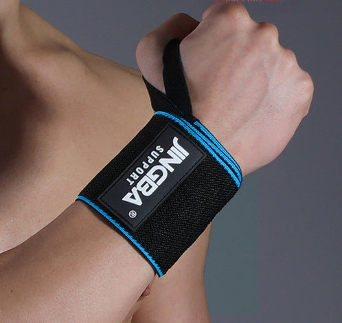 Protective wrist wraps for push-ups and bar exercises