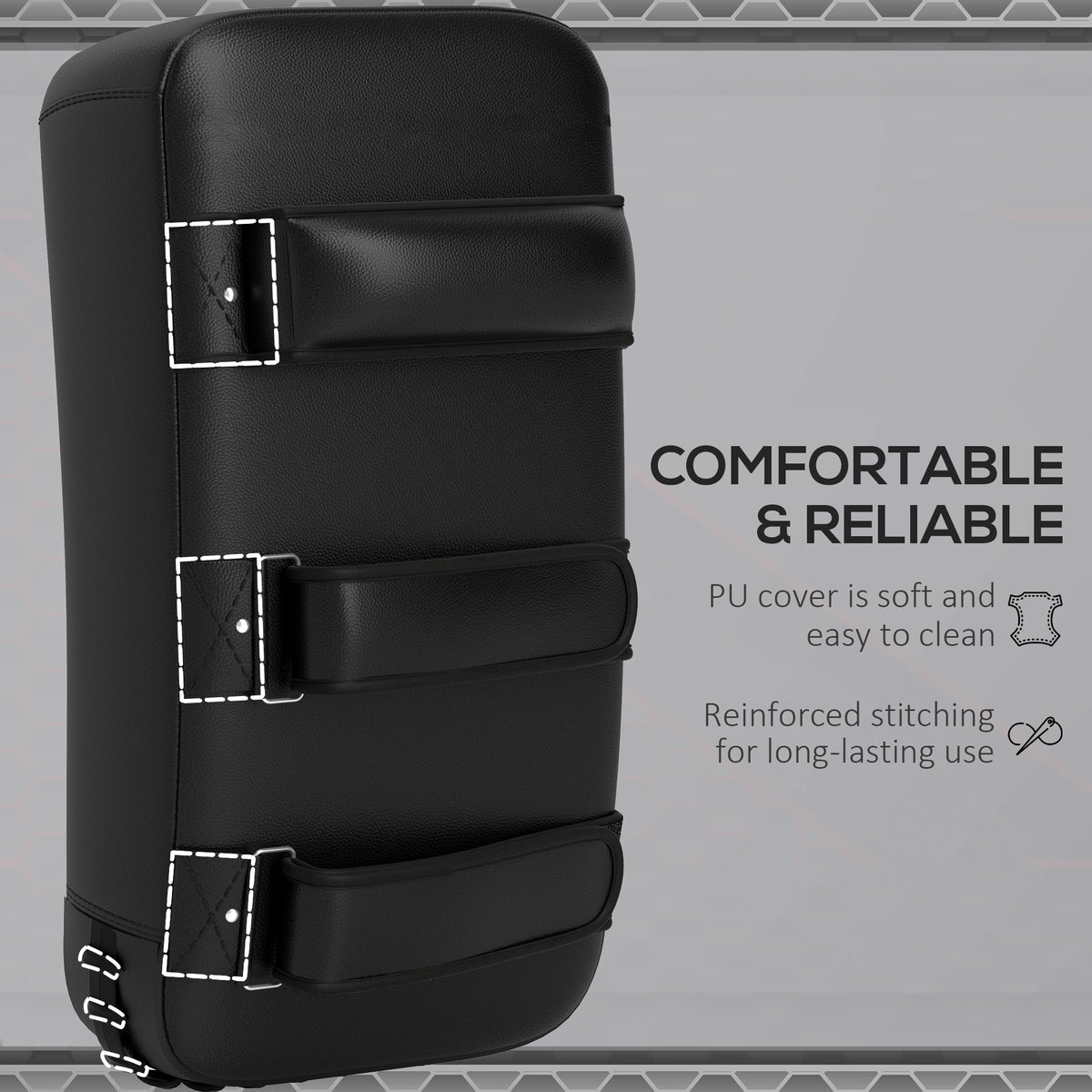 42 cm kick shield for Muay Thai and martial arts