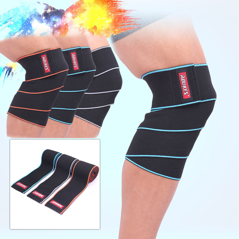 Weightlifting knee wraps