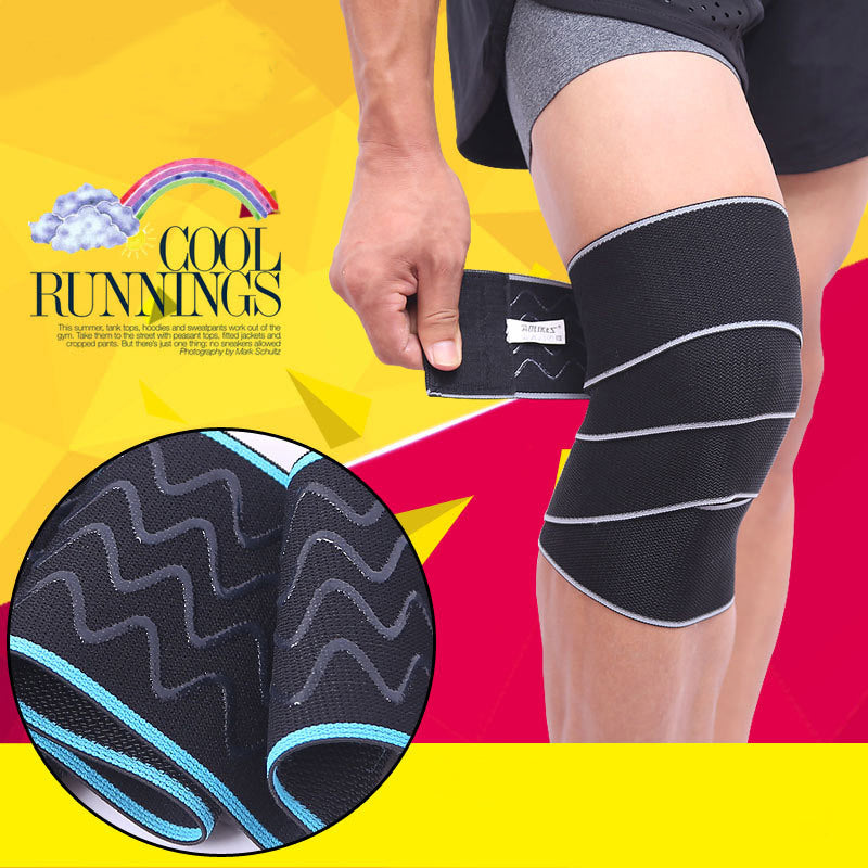 Weightlifting knee wraps