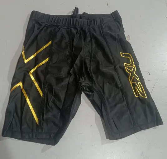 Compression shorts - gold