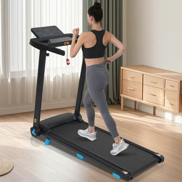 Foldable 3.0HP home treadmill with incline - image 3
