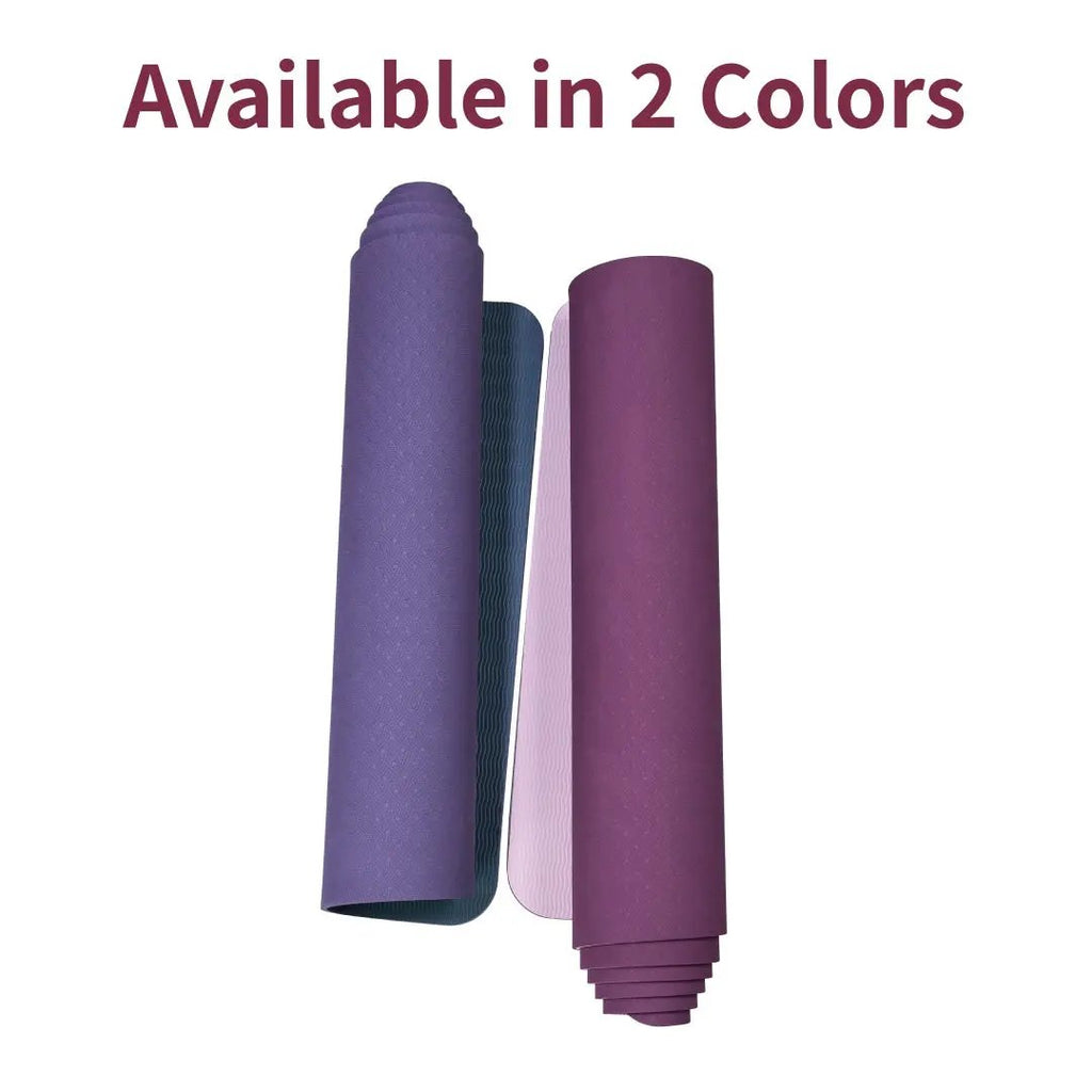 Non-slip TPE yoga mat 183 x 61 cm