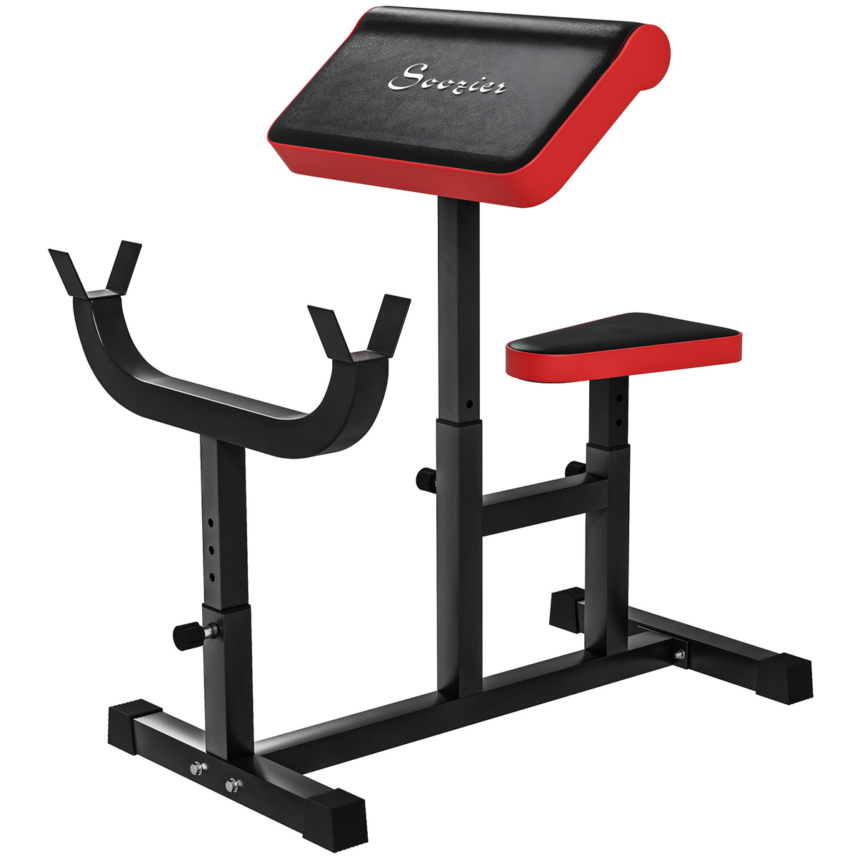 Adjustable preacher curl bench up to 120 kg
