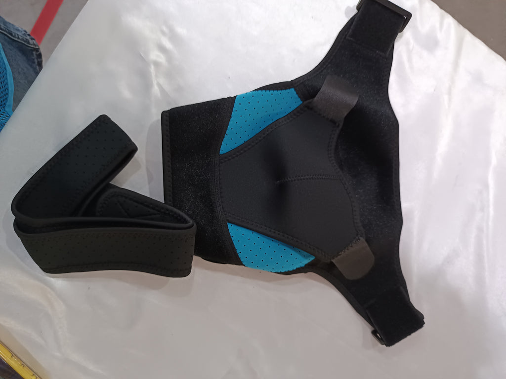 Adjustable breathable sports shoulder support