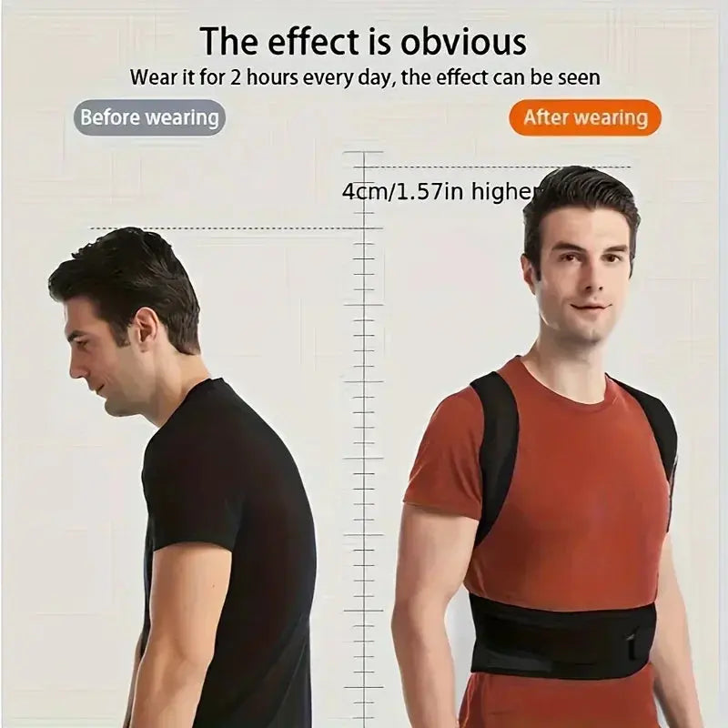 Adjustable back posture corrector