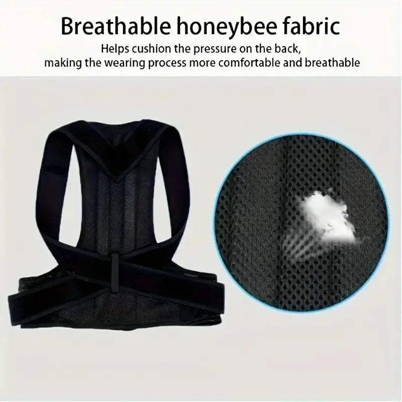 Adjustable back posture corrector