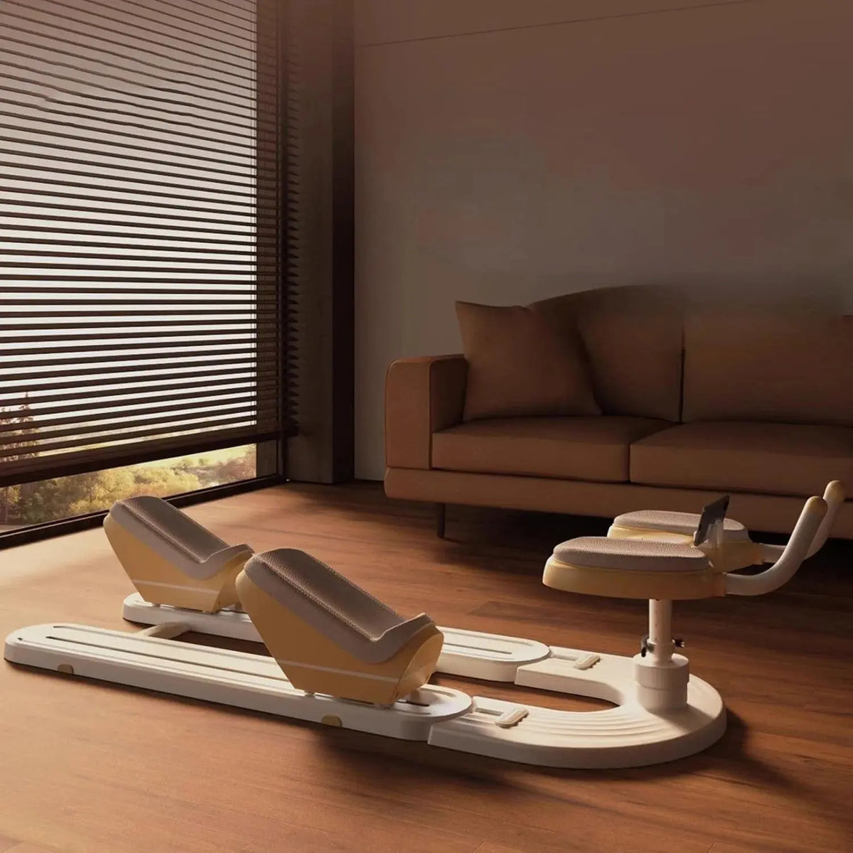 Waist and leg twist disc with LED display