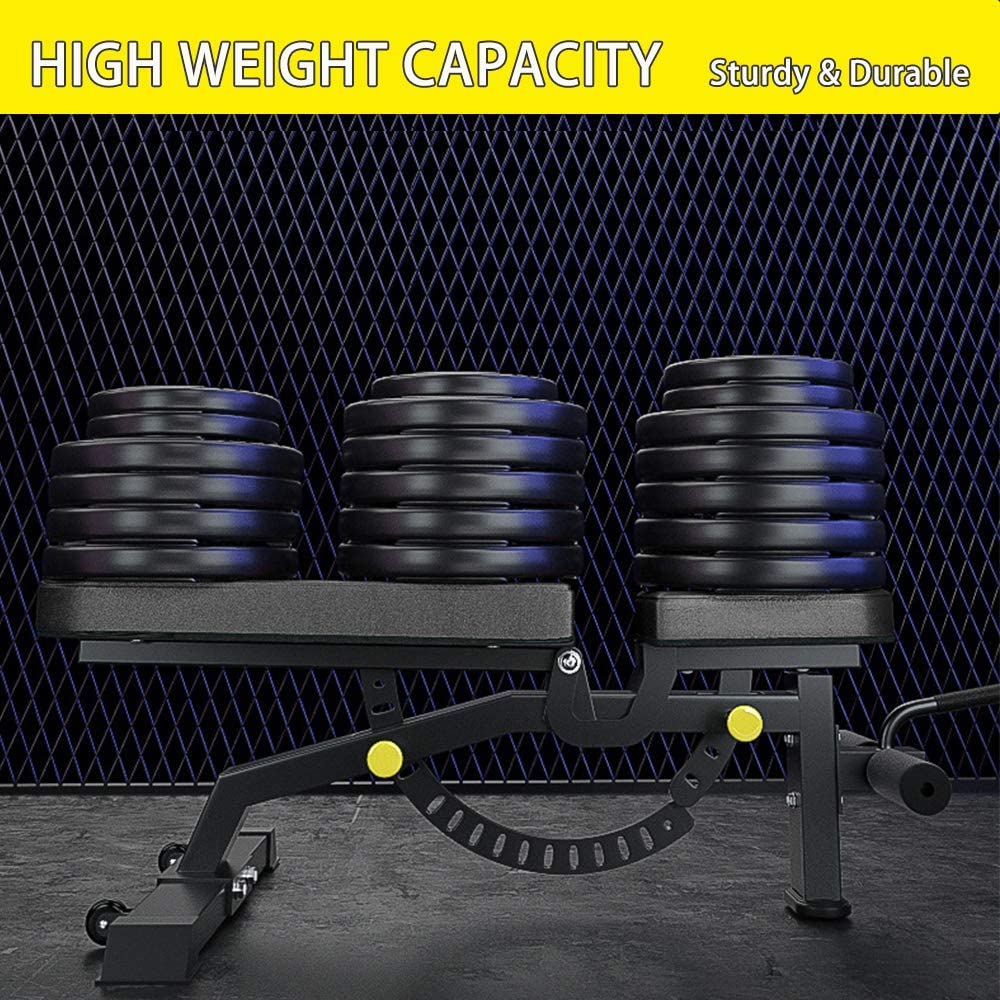 Multifunctional training bench with padded seat