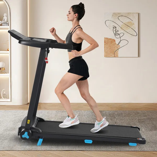 Foldable 3.0HP home treadmill with incline - image 5