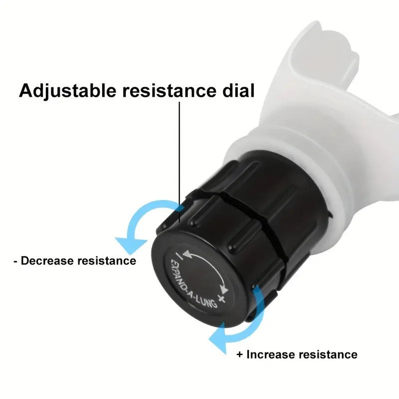 Adjustable breathing trainer