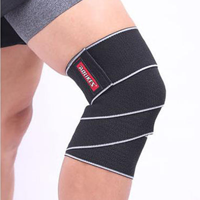 Weightlifting knee wraps