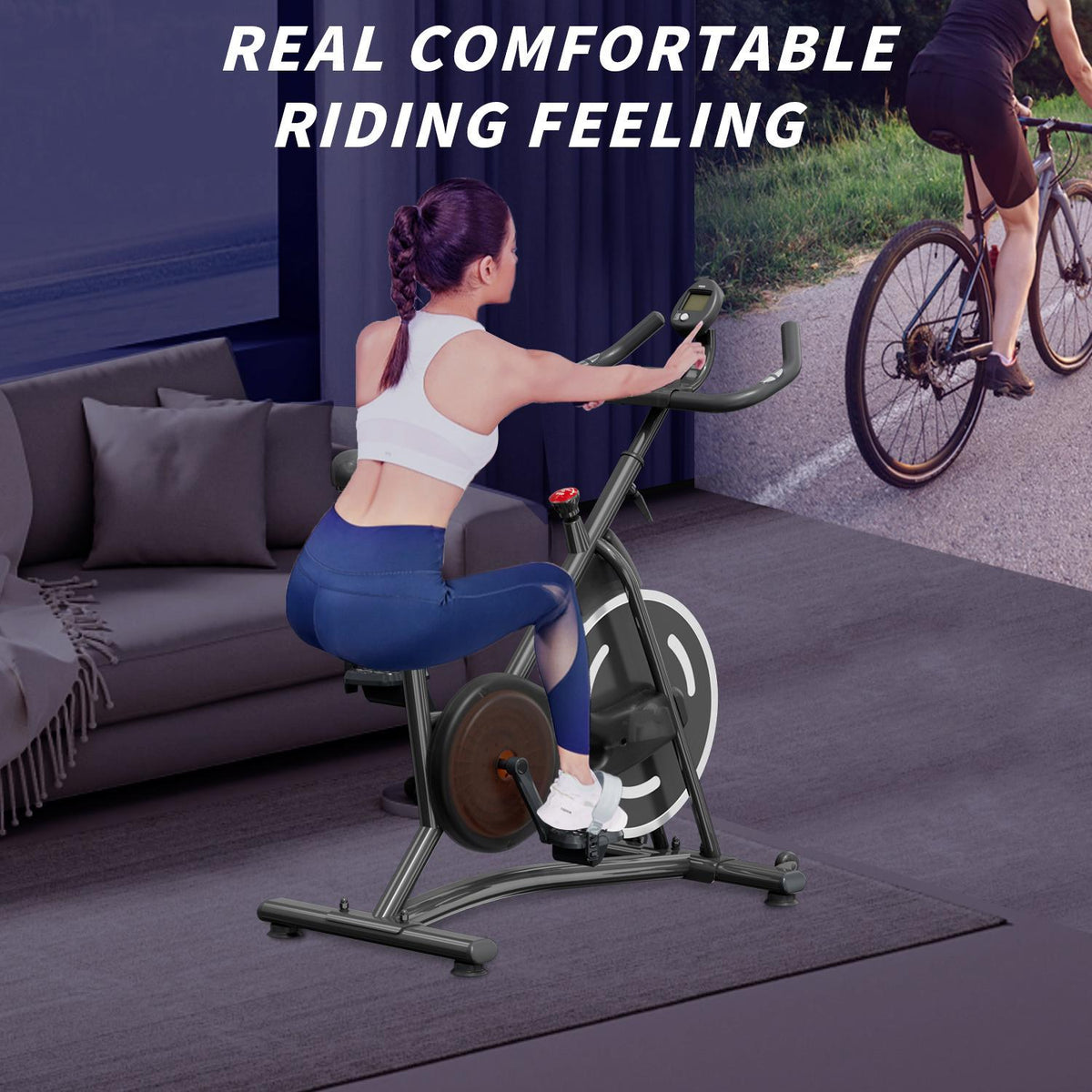 Premium home exercise bike - image 3