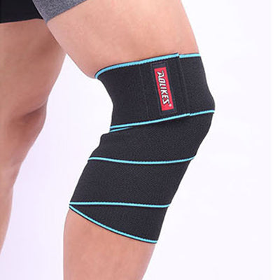 Weightlifting knee wraps