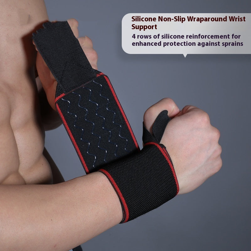 Protective wrist wraps for push-ups and bar exercises