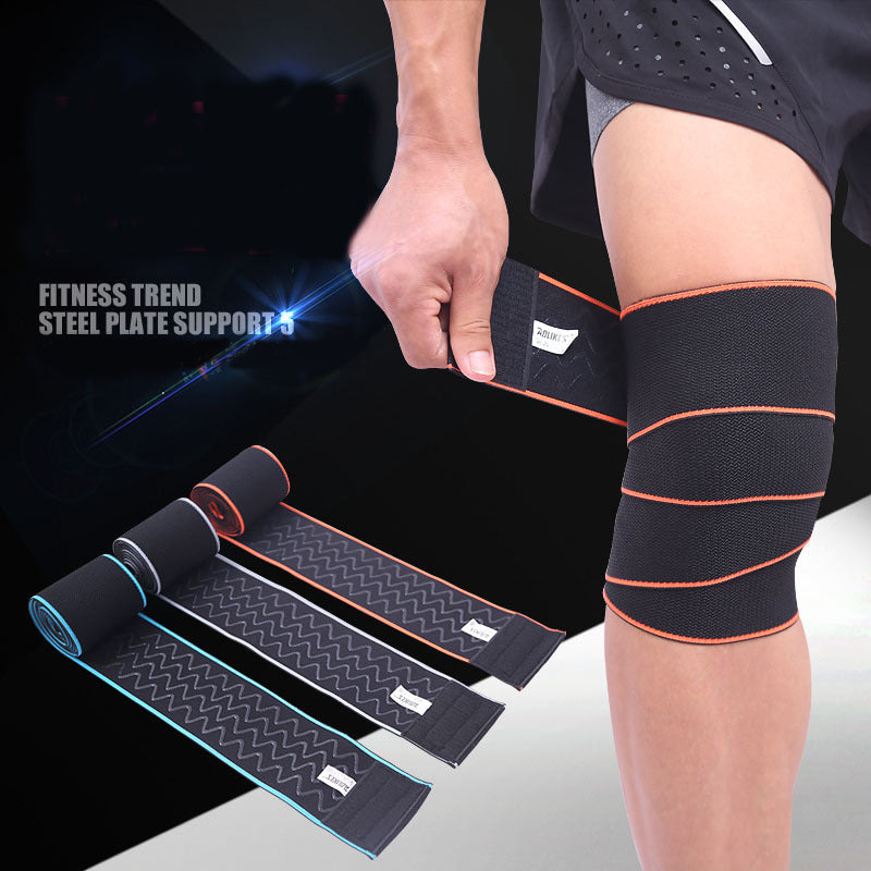 Weightlifting knee wraps