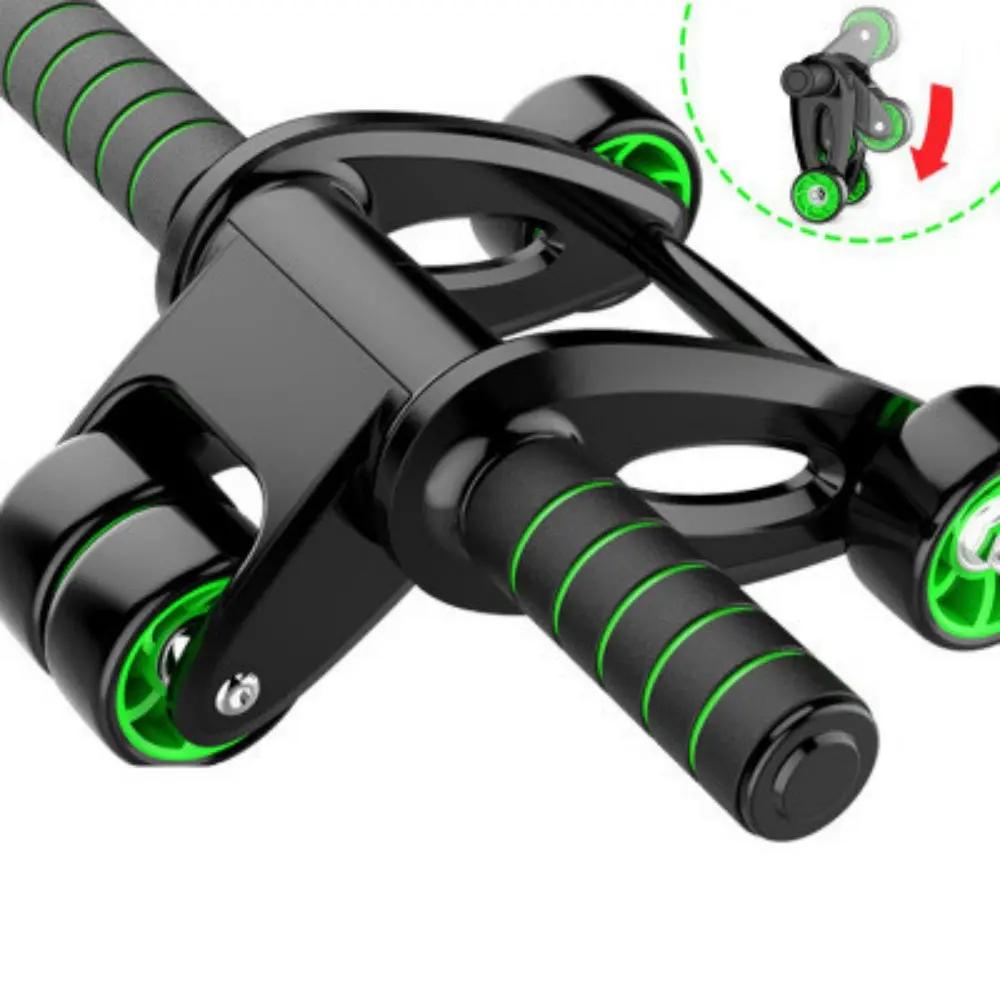 Foldable ab wheel